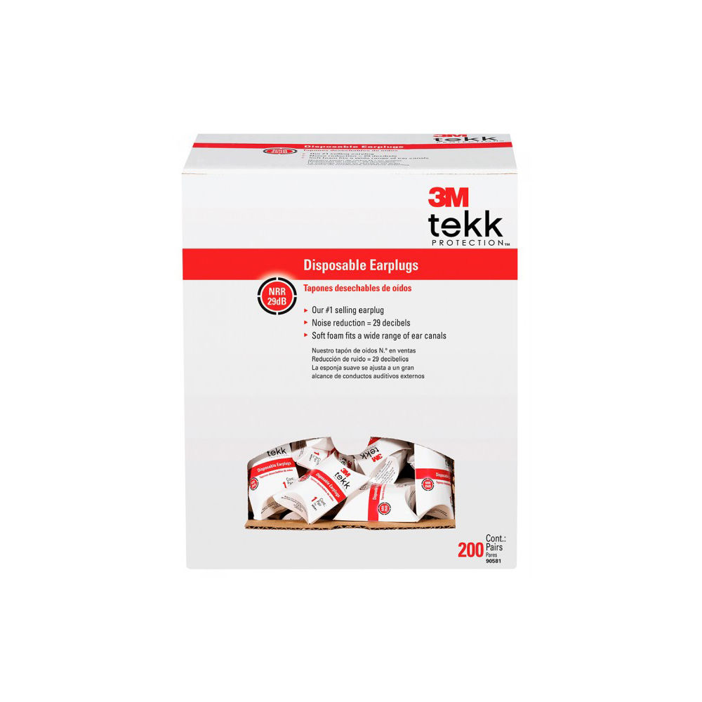 peltor - Classic - DISPOSABLE E-A-R PLUG DISPLAY BOX OF 200 for sale