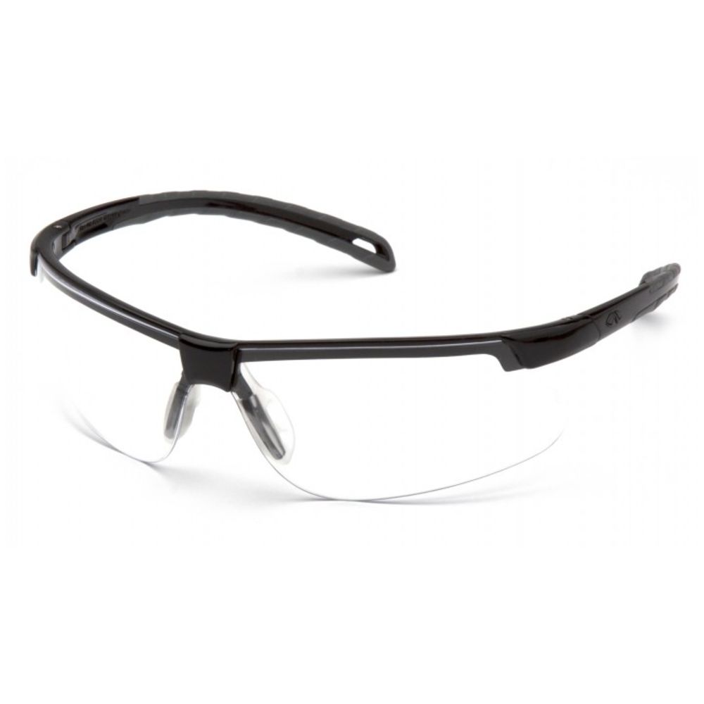 pyramex safety products - SB8610DT - EYEWEAR EVERLITE BLACK/CLEAR H2X ANTIFOG for sale