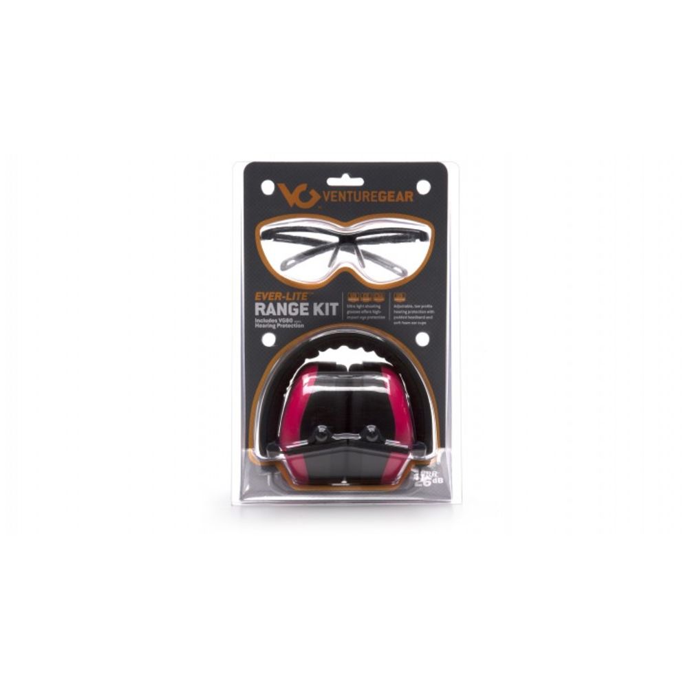 pyramex safety products - Venture Gear - CMB KIT EVERLITE BLK/PINK LENS PM8010P for sale
