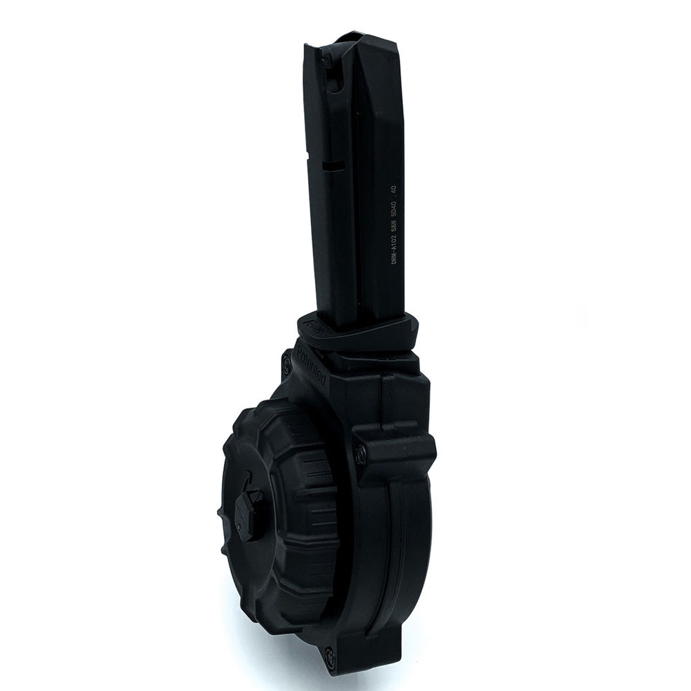 pro-mag - Drum - .40 S&W - S&W SD40 .40 S&W 50 RD DRUM BLK POLY for sale