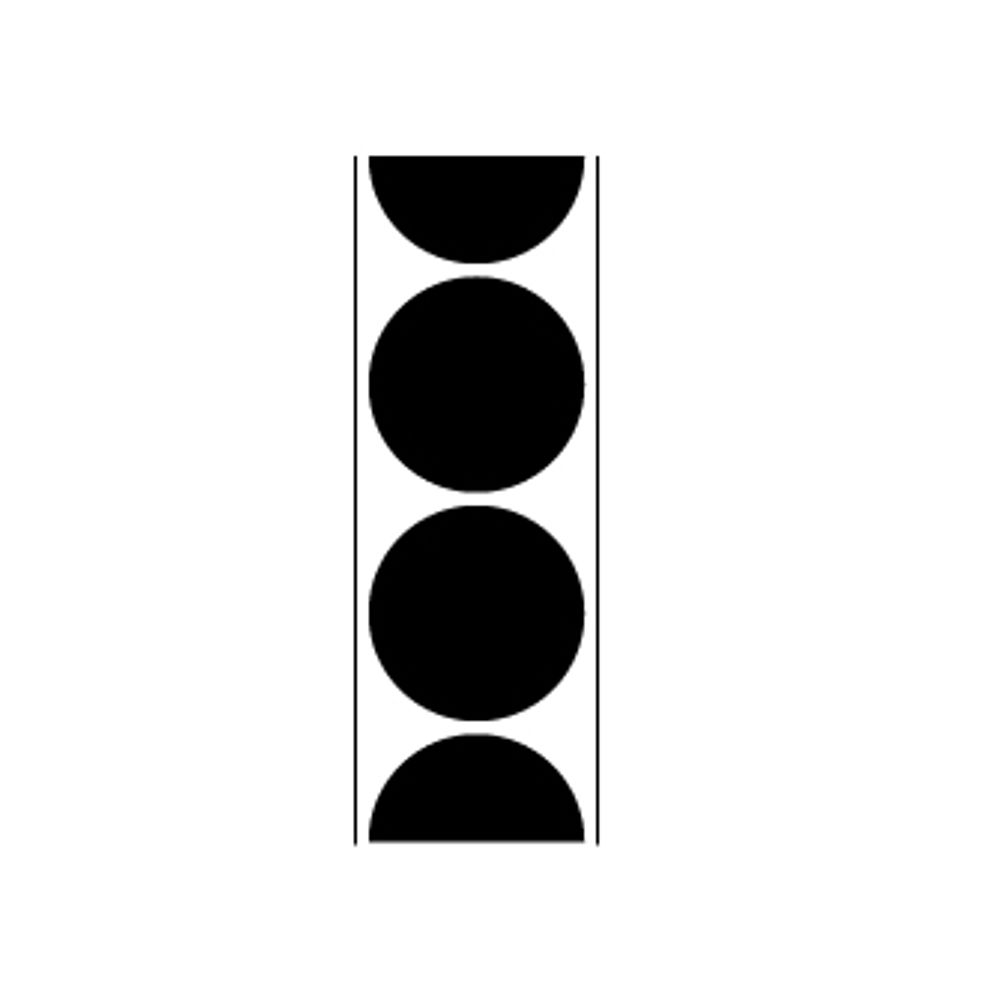 pro-shot - P432 - 1IN REPAIR PATCHES - 432 BLACK PATCHES for sale
