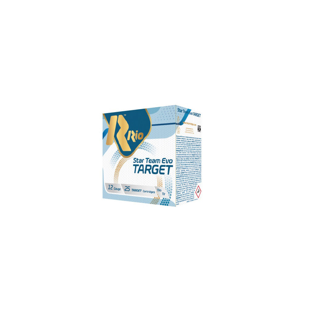 rio ammunition - Team Target - 12 GA 7.5SZ - STARTEAM TARGET LOW REC 12GA 7.5SZ 25/BX for sale