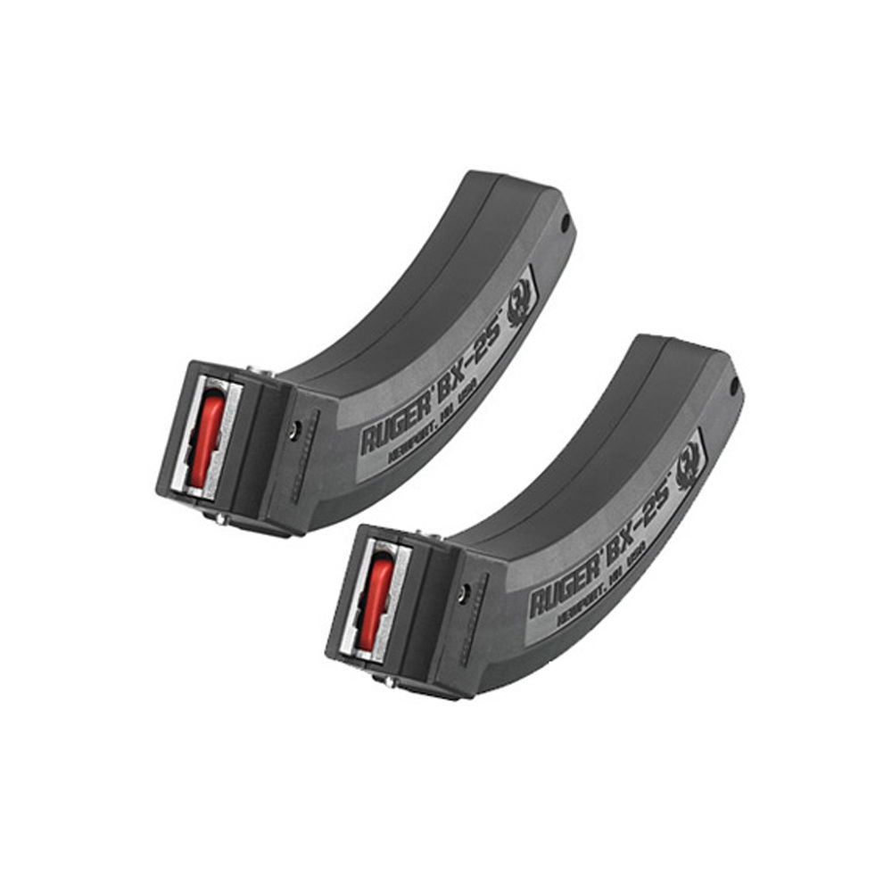 Ruger - BX-25 - .22LR - BX25 10/22 22LR BLK 25RDS 2PK MAGAZINE for sale