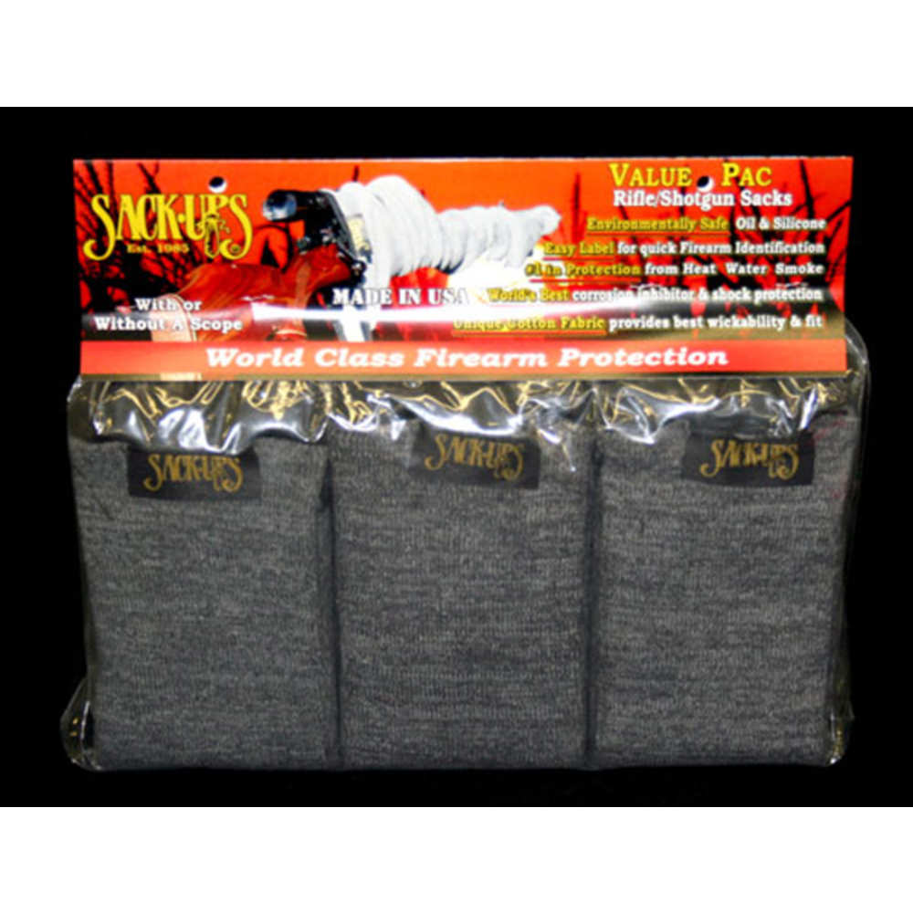 sack-ups - 109 - VALU-PAC 6 BAGS CAMO FLD GRY for sale