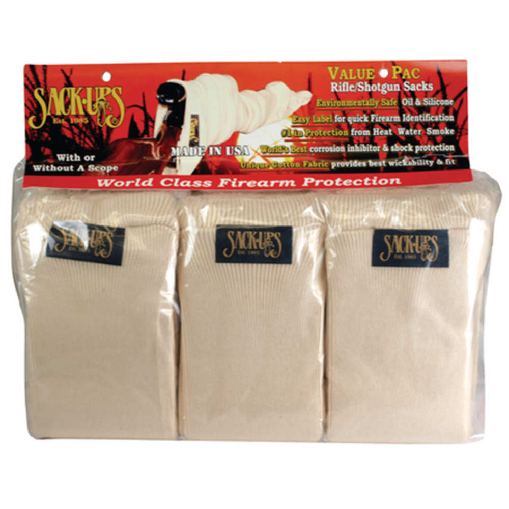 sack-ups - 301 - VALU-PAC 6 BAGS SAFE/NATURAL for sale