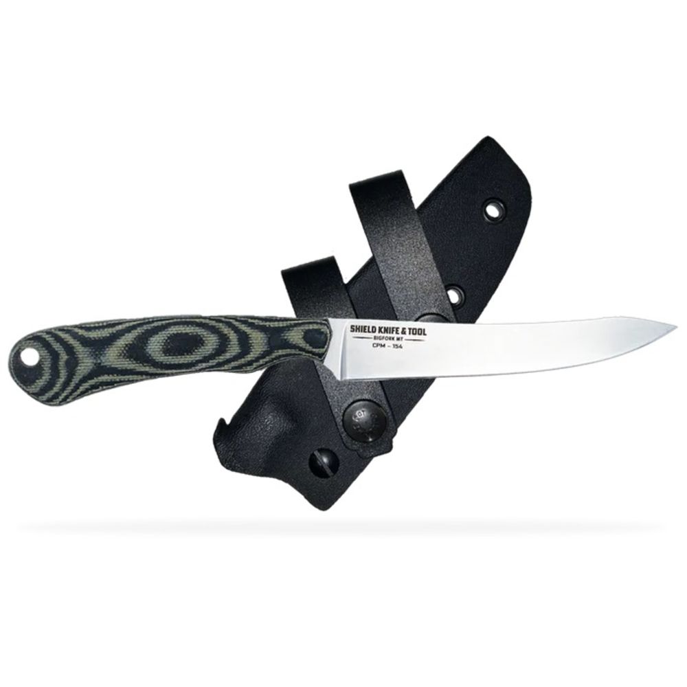 shield arms - SKTNIMRODSWODBLK - NIMROD STONE WASH OD/BLK CANVAS MICARTA for sale