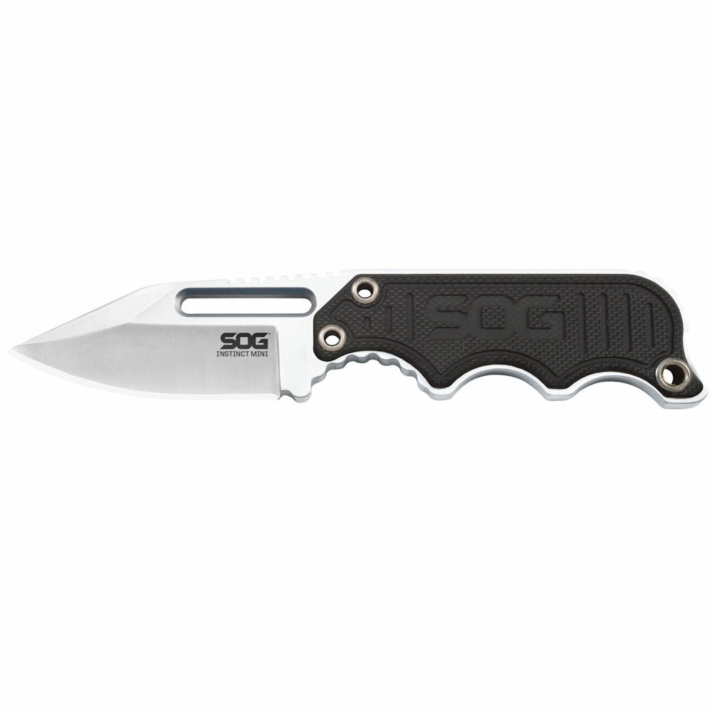 sog knives - Instinct - INSTINCT MINI G10 HANDLE SATIN FXD BLD for sale