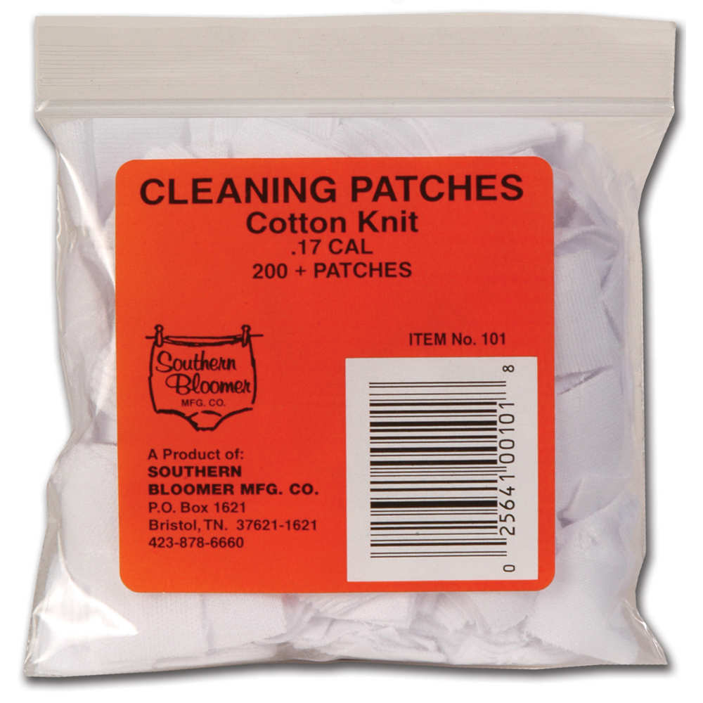 southern bloomer - Cleaning Patches - CTTN KNIT 17 CAL 200PK CLNG PATCHES for sale