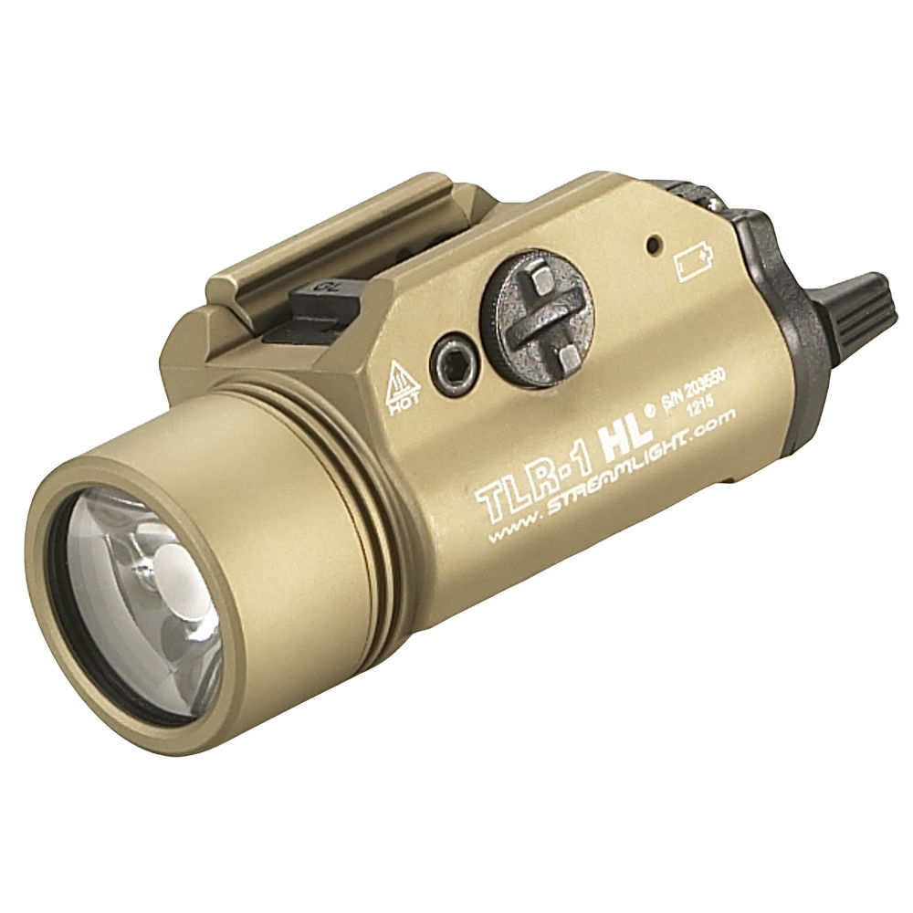 streamlight - TLR-1 HL Gun Light - TLR 1 HL FDE WEAPONLIGHT for sale