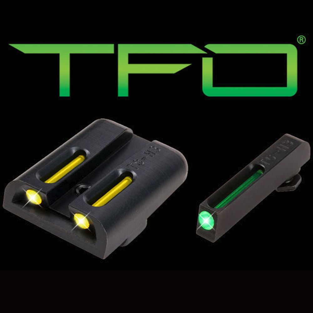truglo - TFO - TFO GLOCK HIGH SET GRN YLW for sale