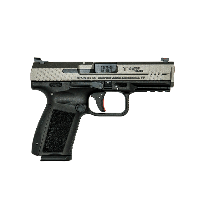CANIK TP9SF 9MM FS 2-15RD MAGS TUNGSTEN/BLACK POLYMER - for sale