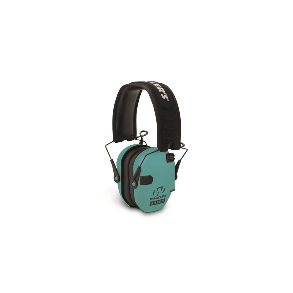 walker's game ear - Razor Slim Electronic - RAZOR SLIM ELECTRONIC MUFF LIGHT TEAL for sale
